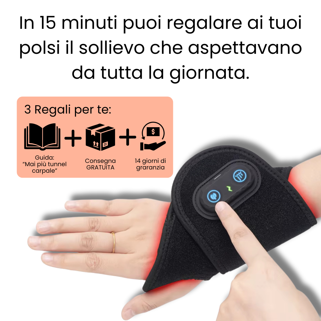 Fascia da polso terapeutica 3 in 1 - Flexiswift